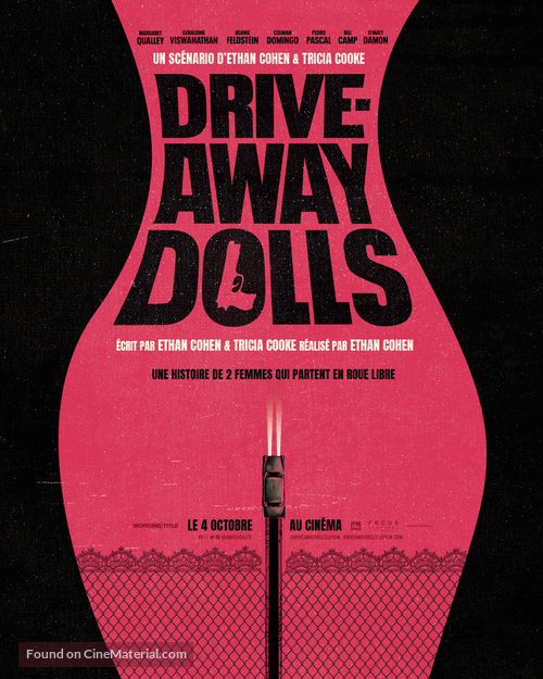 Drive-Away Dolls - French Movie Poster