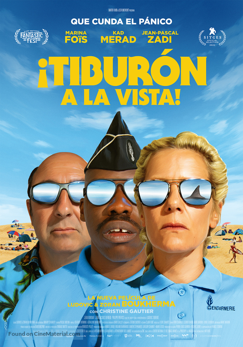 L&#039;ann&eacute;e du requin - Spanish Movie Poster