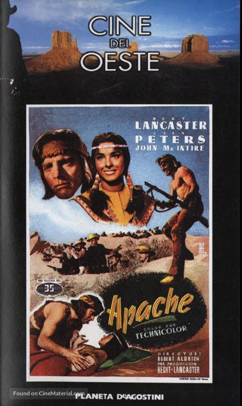 Apache - Spanish VHS movie cover