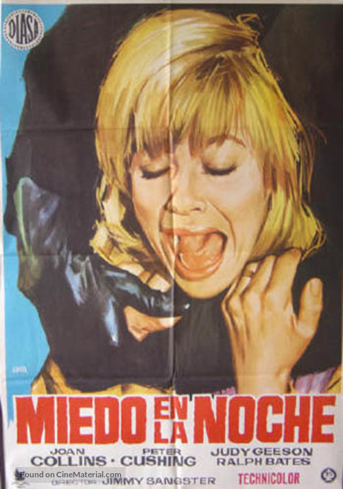 Fear in the Night - Spanish Movie Poster