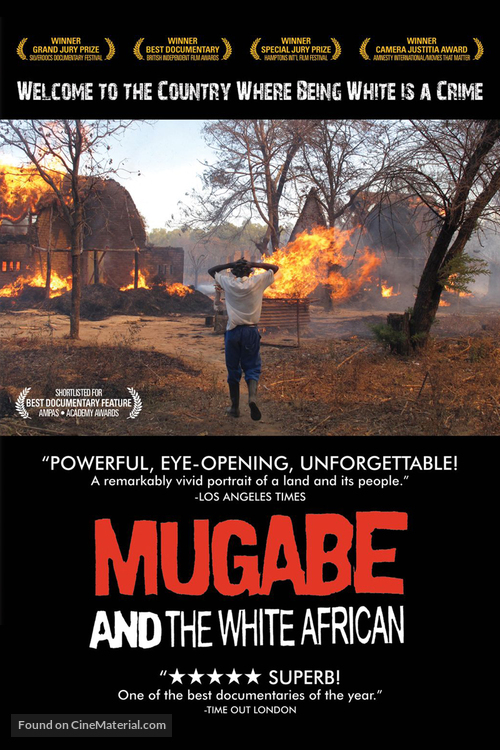 Mugabe and the White African - DVD movie cover