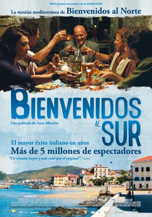 Benvenuti al Sud - Spanish Movie Poster