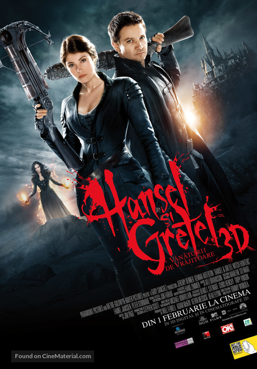 Hansel &amp; Gretel: Witch Hunters - Romanian Movie Poster
