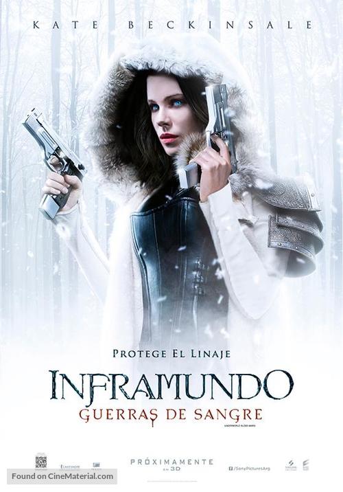 Underworld: Blood Wars - Argentinian Movie Poster