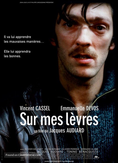 Sur mes l&egrave;vres - French Movie Poster