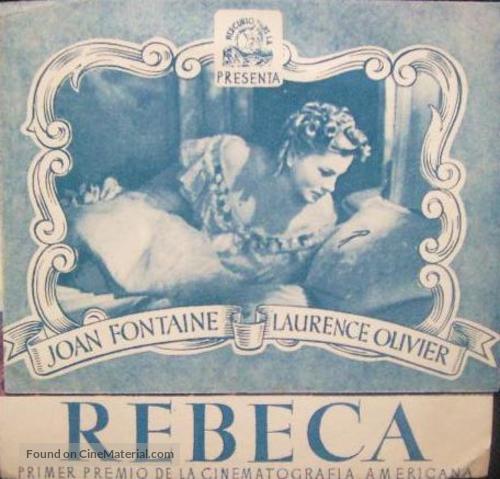 Rebecca - Spanish Movie Poster