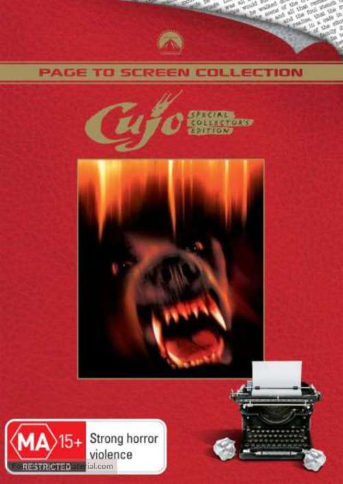 Cujo - Australian DVD movie cover