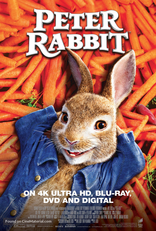 Peter Rabbit - Video release movie poster