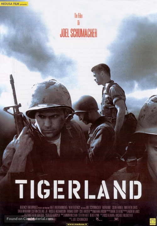 Tigerland - Italian Movie Poster
