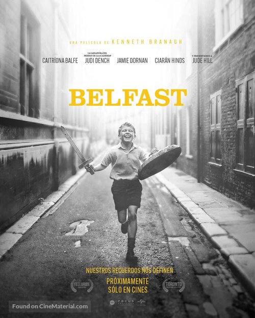 Belfast - Mexican Movie Poster