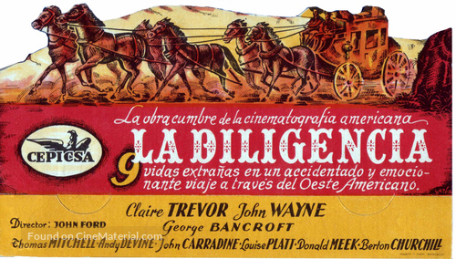 Stagecoach - Spanish Movie Poster