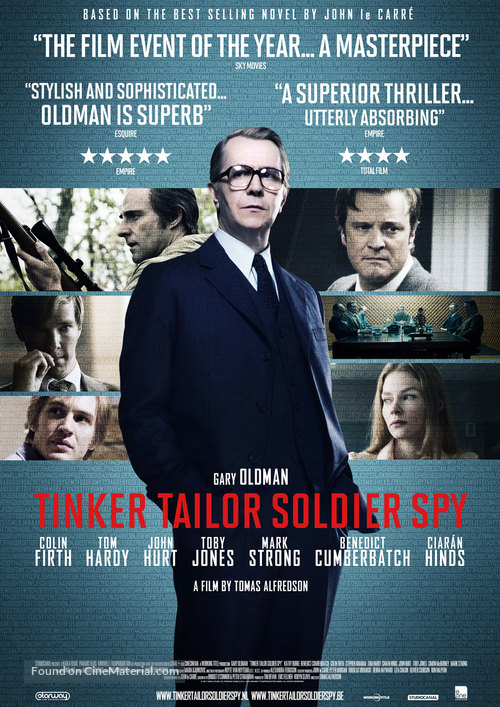 Tinker Tailor Soldier Spy - Dutch Movie Poster