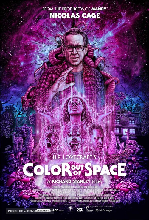 Color Out of Space - British Movie Poster