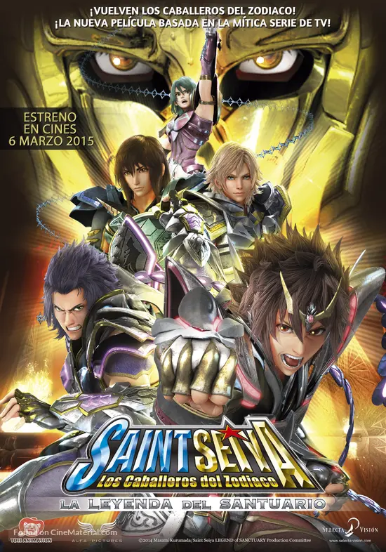 Download Saint Seiya Legend Of Sanctuary 2014 Spanish Movie Poster For Android Free Get Wallpaper Saint Seiya Legend Of Sanctuary 2014 Spanish Movie Poster For Android