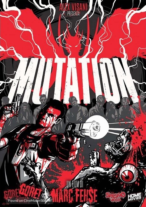 Mutation - Italian DVD movie cover