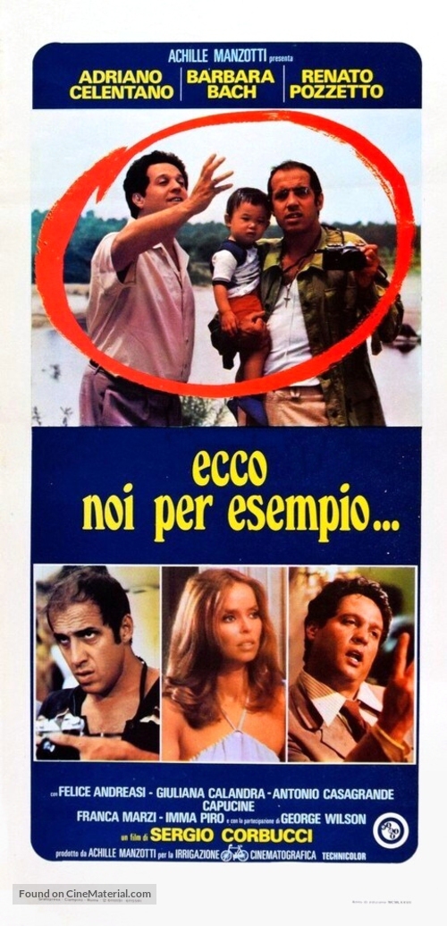 Ecco noi per esempio - Italian Movie Poster