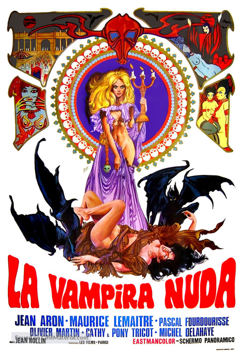 La vampire nue - Italian Movie Poster