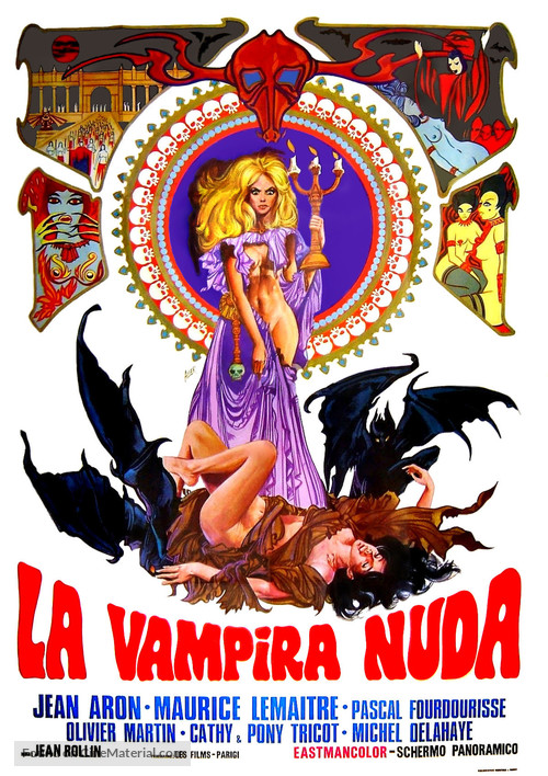 La vampire nue - Italian Movie Poster