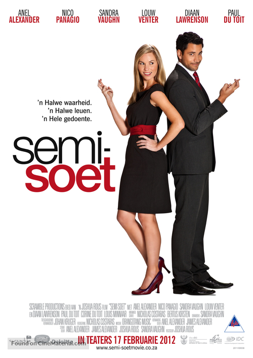 Semi Soet - South African Movie Poster