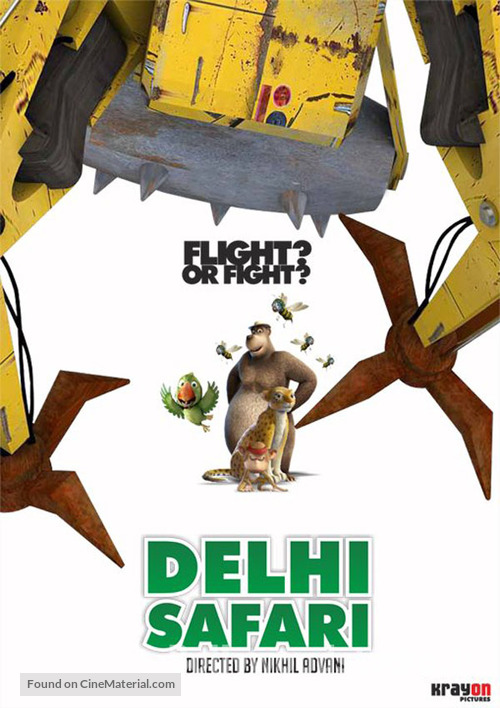 Delhi Safari - Indian Movie Poster