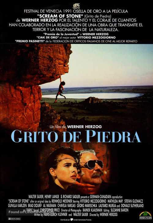 Cerro Torre: Schrei aus Stein - Spanish Movie Poster