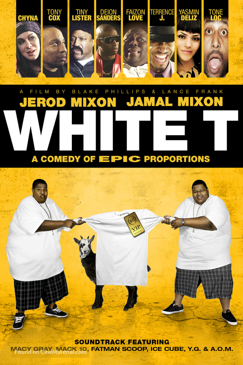 White T - DVD movie cover