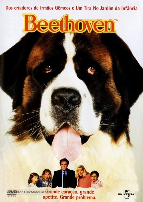 Beethoven - Portuguese DVD movie cover