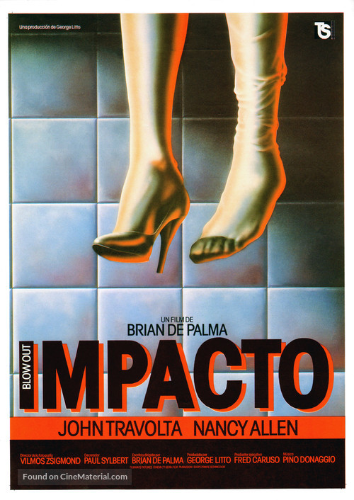 Blow Out - Spanish Movie Poster