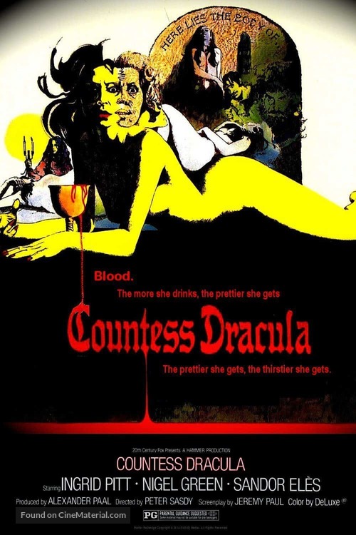 Countess Dracula - Movie Poster