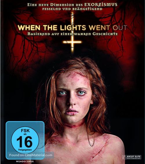 When the Lights Went Out - German Blu-Ray movie cover