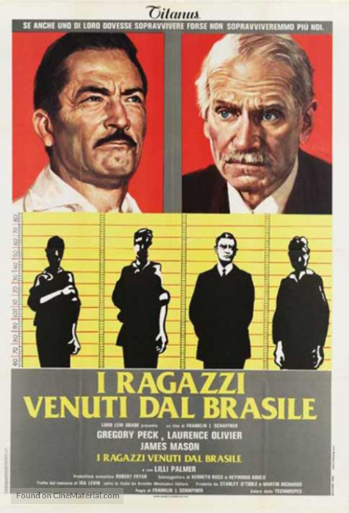 The Boys from Brazil - Italian Movie Poster