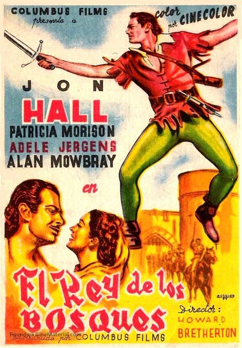 The Prince of Thieves - Spanish Movie Poster