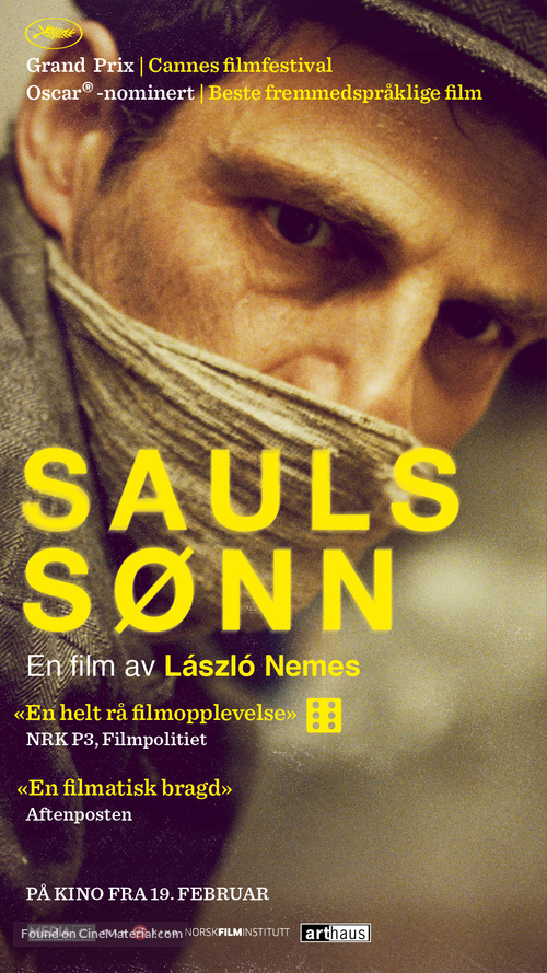 Saul fia - Norwegian Movie Poster