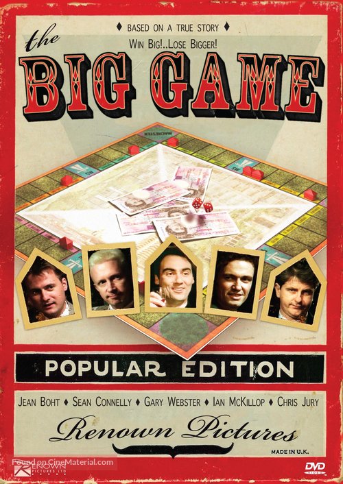 The Big Game - DVD movie cover