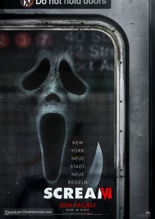 Scream VI - German Movie Poster