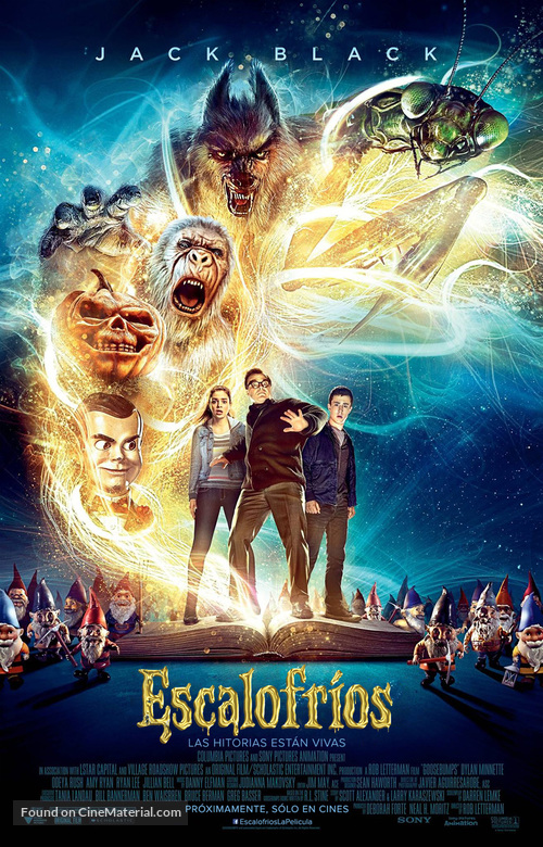 Goosebumps - Argentinian Movie Poster