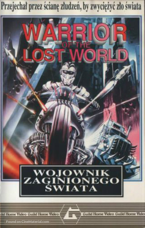 Warrior of the Lost World - Polish VHS movie cover