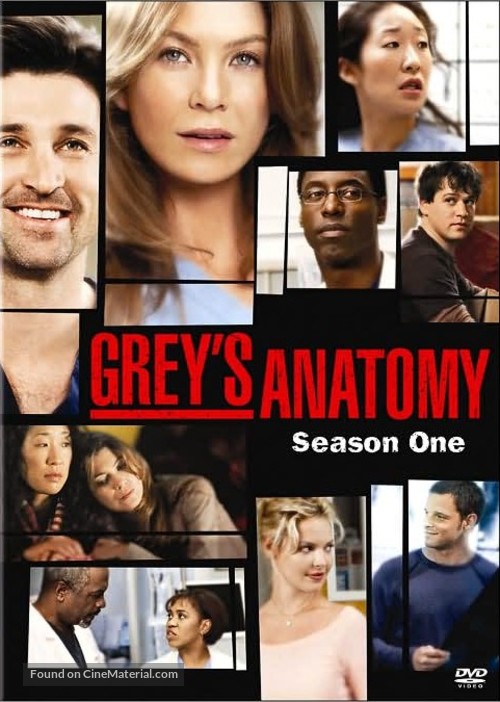 &quot;Grey&#039;s Anatomy&quot; - DVD movie cover