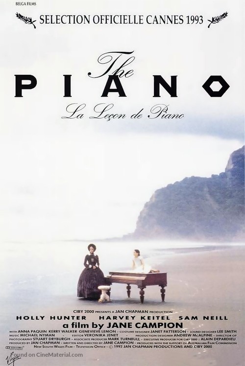 The Piano - French Movie Poster