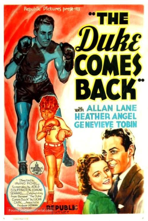 The Duke Comes Back - Movie Poster