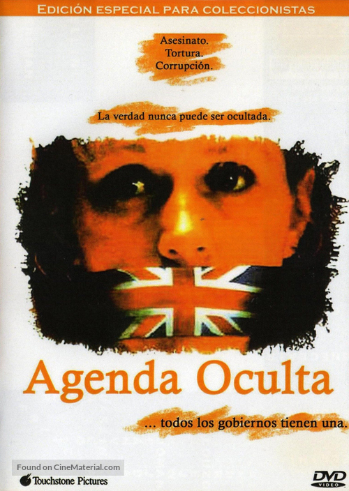 Hidden Agenda - Spanish Movie Cover