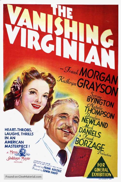 The Vanishing Virginian - Australian Movie Poster