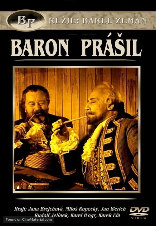 Baron Pr&aacute;sil - Czech DVD movie cover