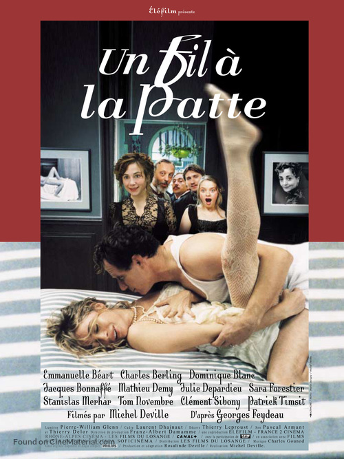 Un fil &agrave; la patte - French Movie Poster