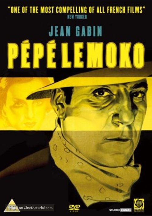 P&eacute;p&eacute; le Moko - British DVD movie cover