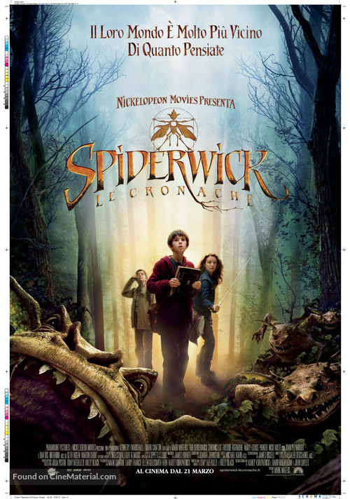 The Spiderwick Chronicles - Italian Movie Poster