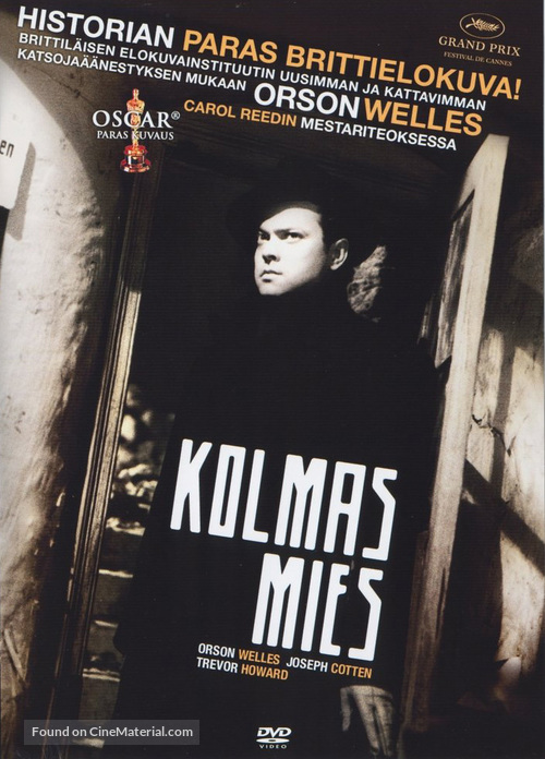 The Third Man - Finnish DVD movie cover