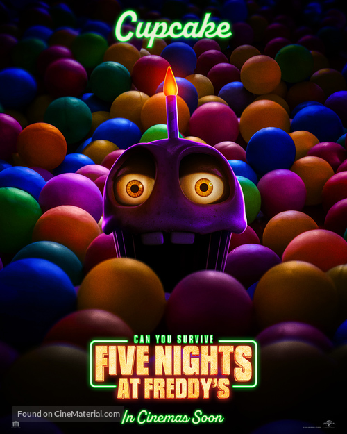 Five Nights at Freddy&#039;s - British Movie Poster