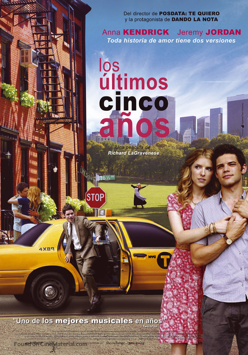 The Last 5 Years - Spanish Movie Poster