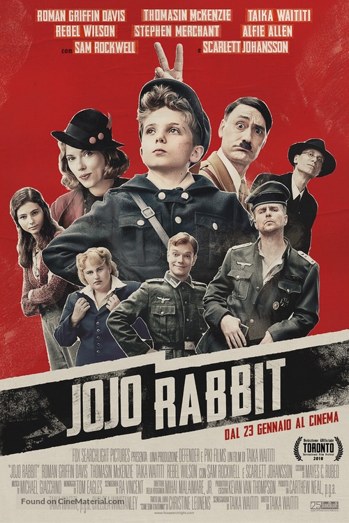 Jojo Rabbit - Italian Movie Poster